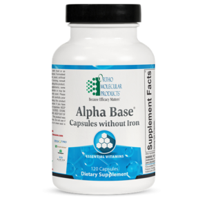Alpha Base Capsules without Iron